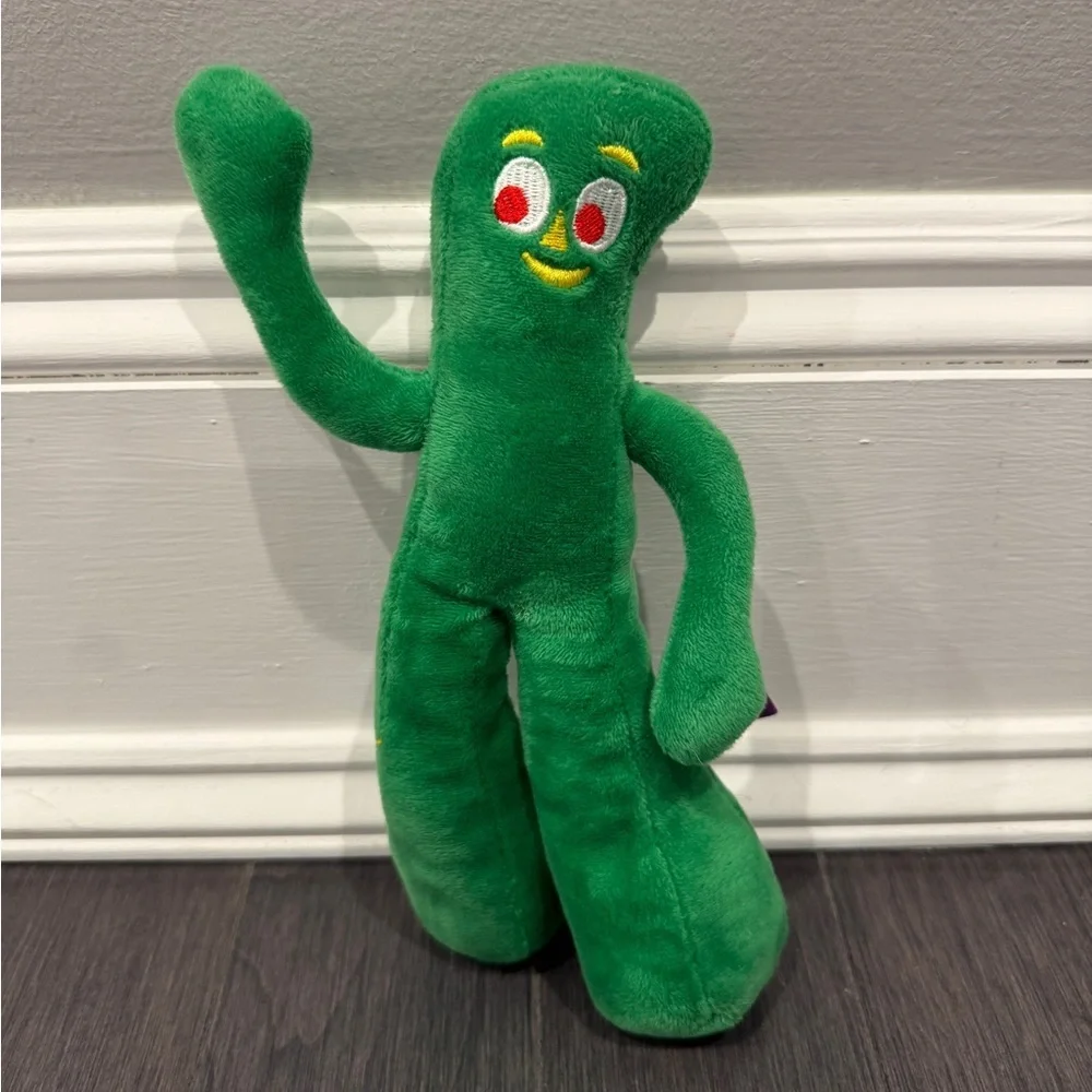 Gumby Green Plush Dog Pet Toy